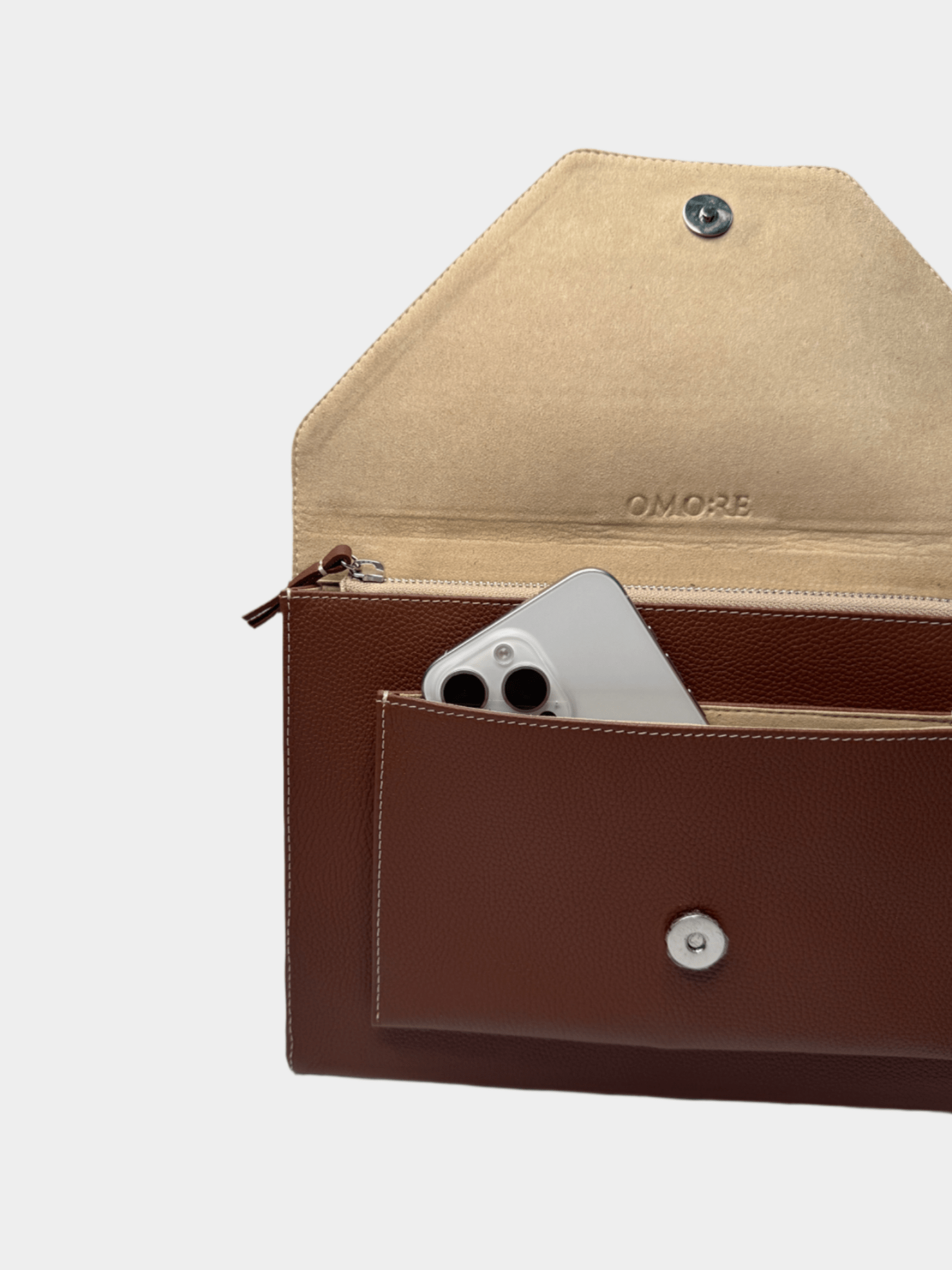 CONS:RET clutch leather bag - Image 3