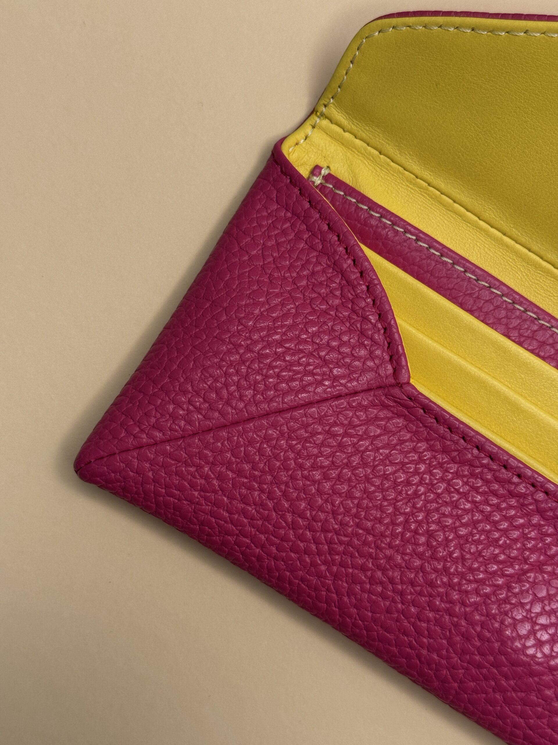 Leather envelope wallet - Image 4